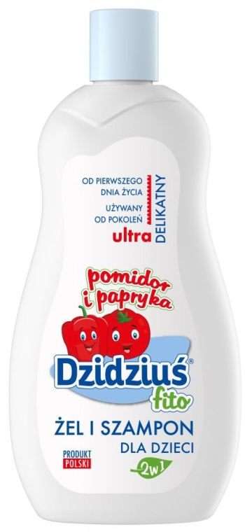 żel i szampon dzidziuś ultra delikatny