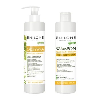 enilome healthy beauty green szampon oczyszczenie i równowaga allegro