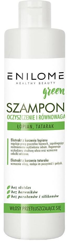 enilome healthy beauty green szampon oczyszczenie i równowaga allegro