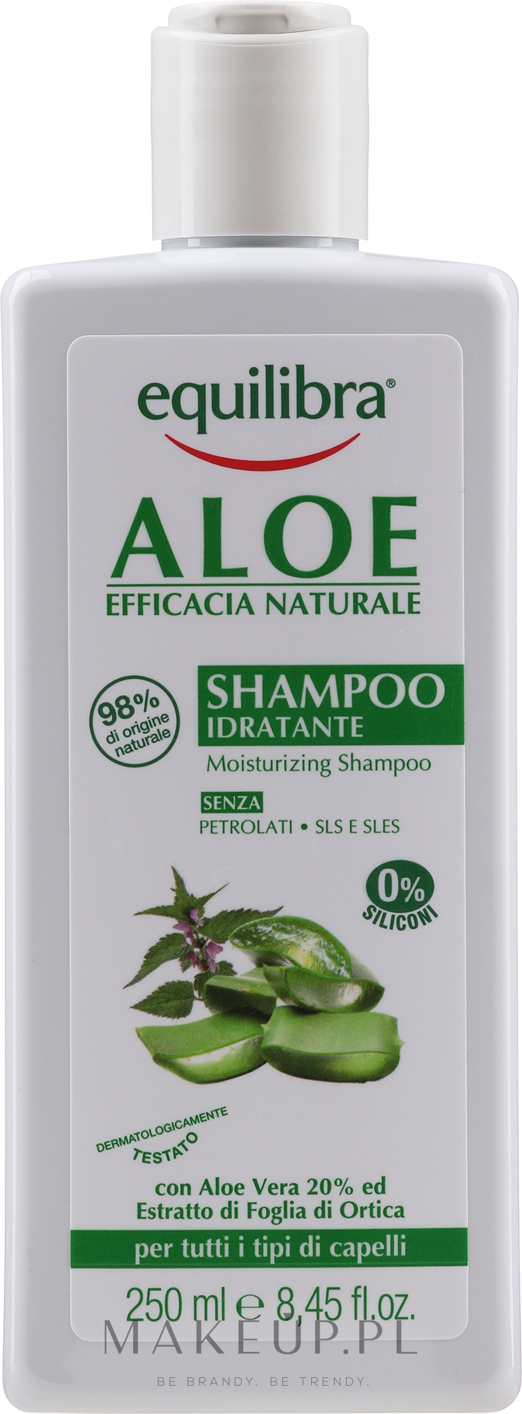 equilibra naturale aloesowy szampon do włosów 250 ml skład