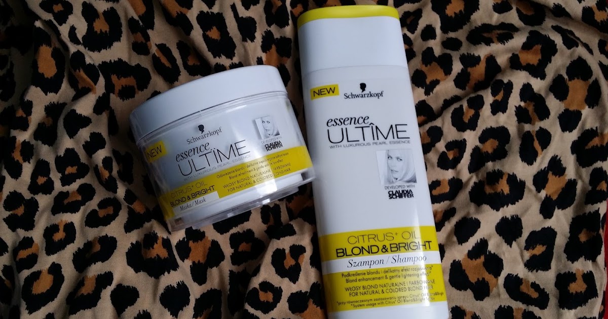 essence ultime szampon citrus+ oil blond & bright