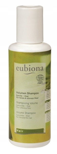 eubiona szampon zwiekszający objętość z rumiankiem i kiwi opinie