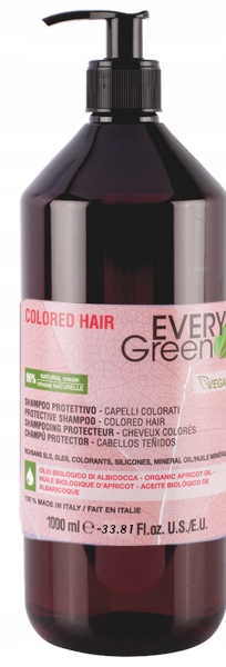 every green colored hair protective szampon