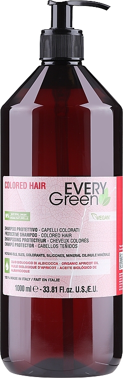 every green colored hair protective szampon