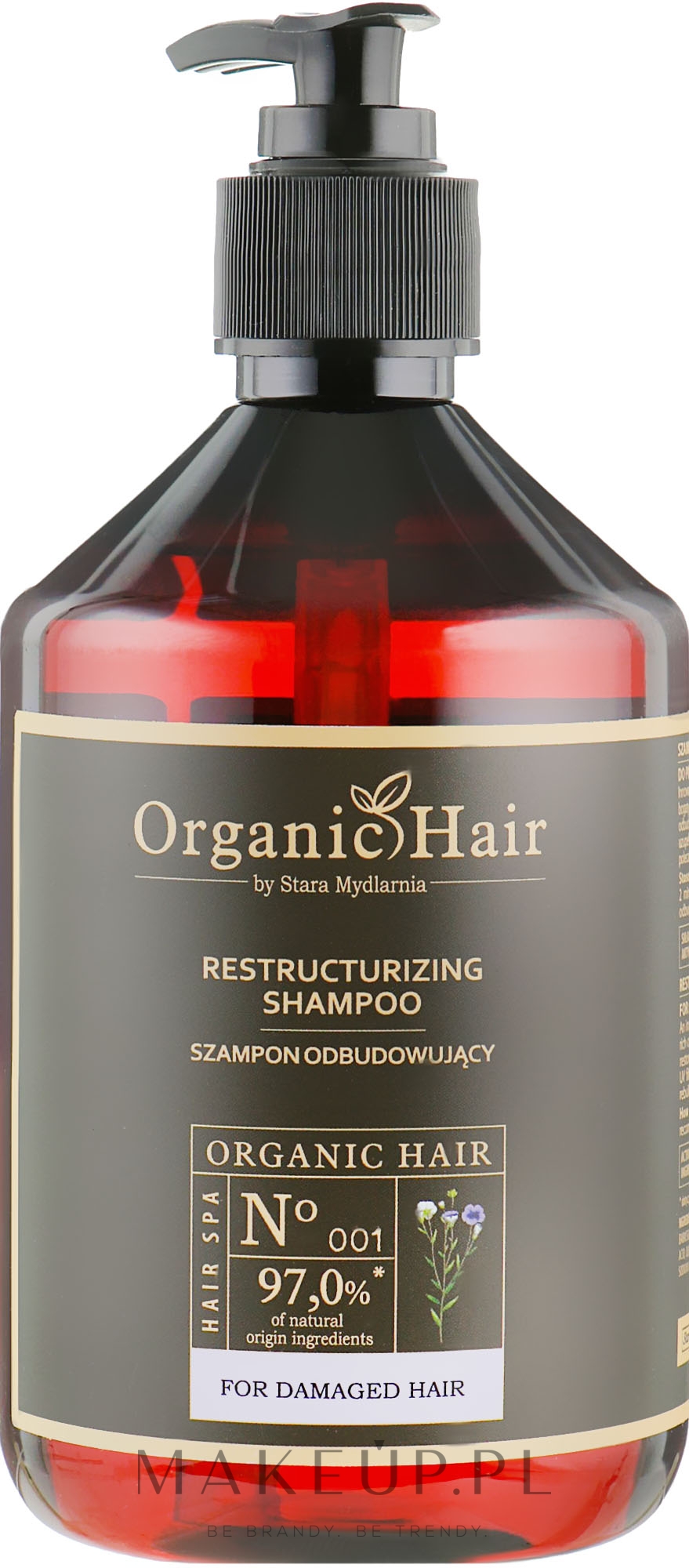 organic hair szampon odbudowujący