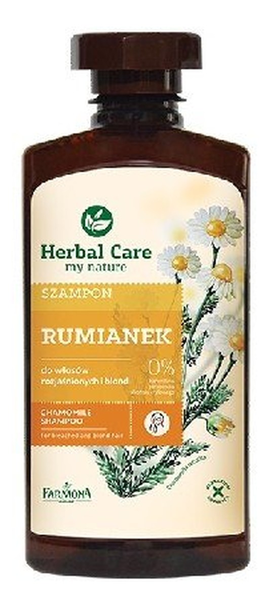 farmona herbal szampon do włosów blond rumianek sklad