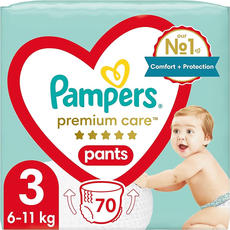 pieluchomajtki pampers 10kg