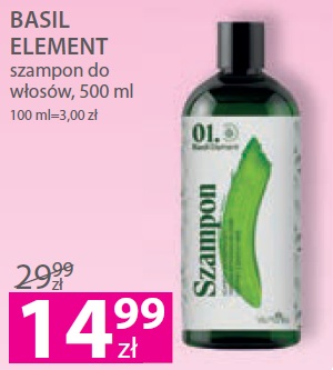 szampon basil element rossmann