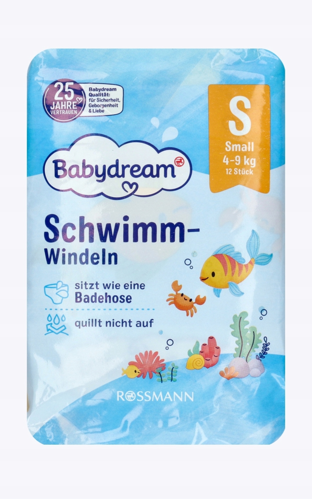 rossmann pieluchy do pływania pampers