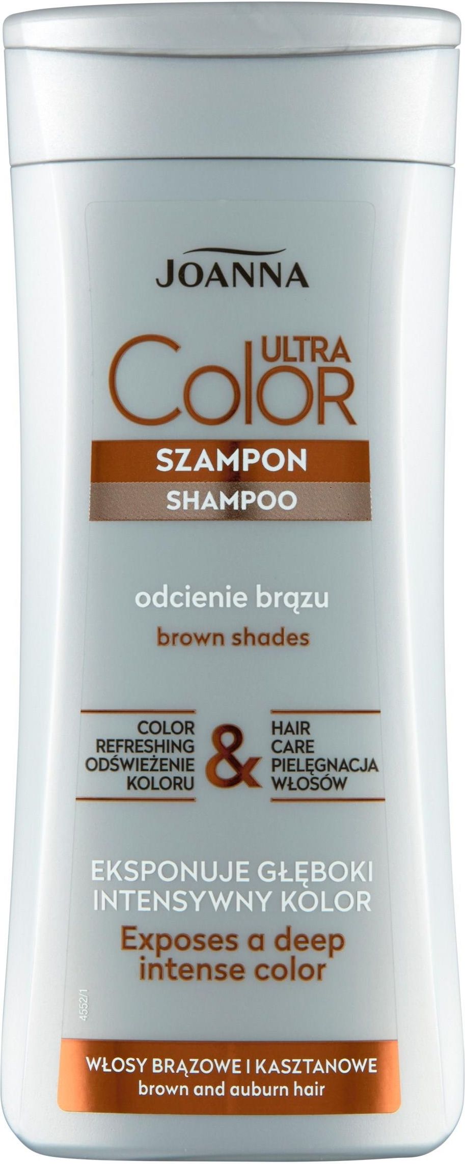 joanna szampon do włosów włosy brązowe kasztanowe opinie