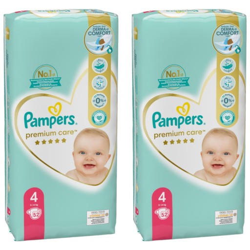 pampers 104 szt