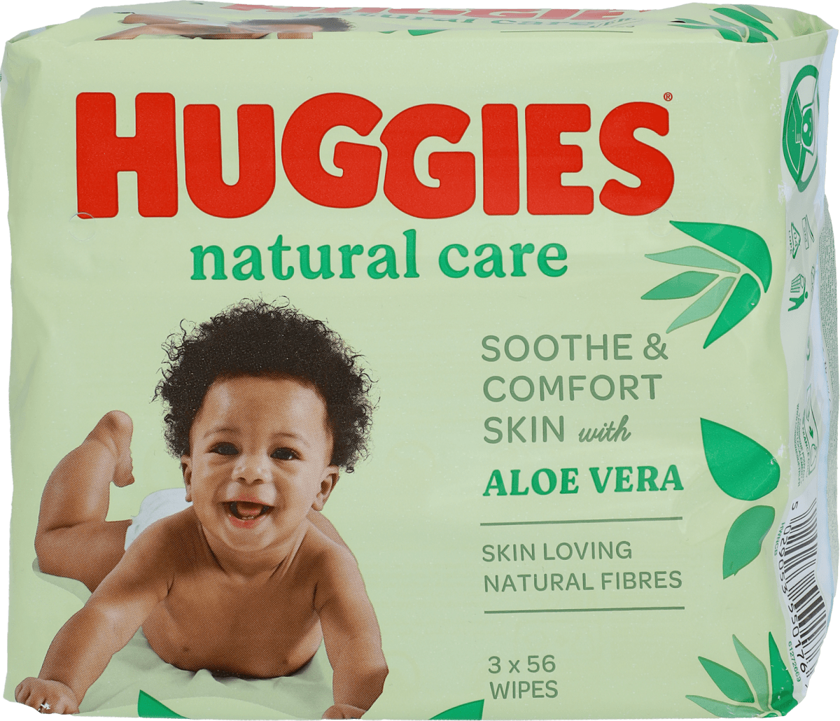 huggies natural care chusteczki