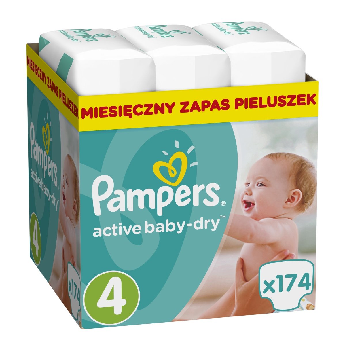 pampers active baby dry rozmiar 4