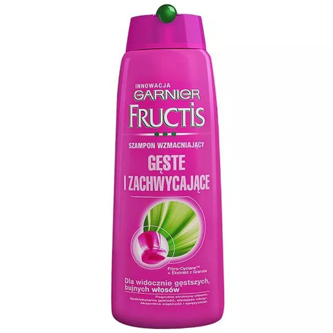 garnier fructis gęste i zachwycające szampon wzmacniający opinie