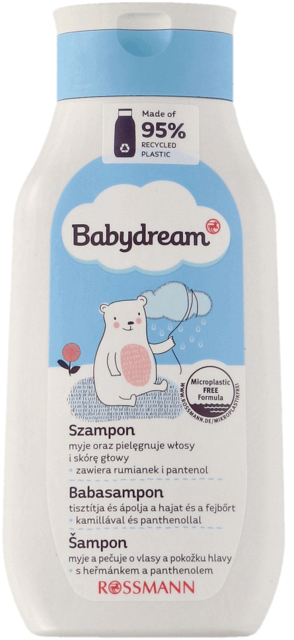 babydream szampon do włosów dla dzieci ułatwiający rozczesywanie