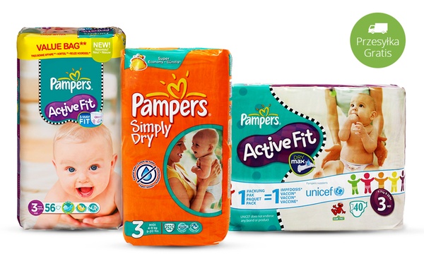 pampers rodzaje