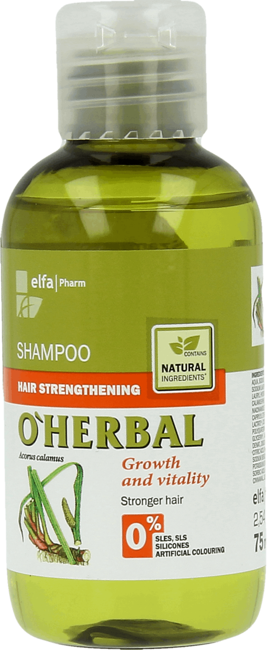 oherbal szampon wzmacniający włosy z ekstraktem z korzenia tataraku opinie