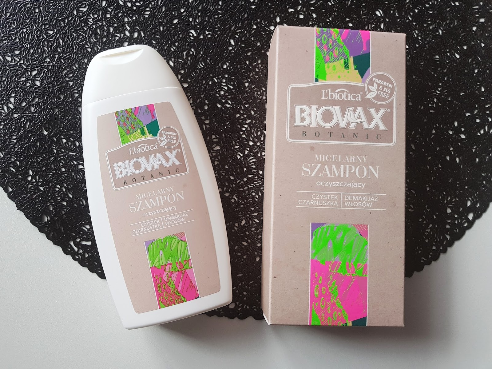 biovax botanic micelarny szampon oczyszczający