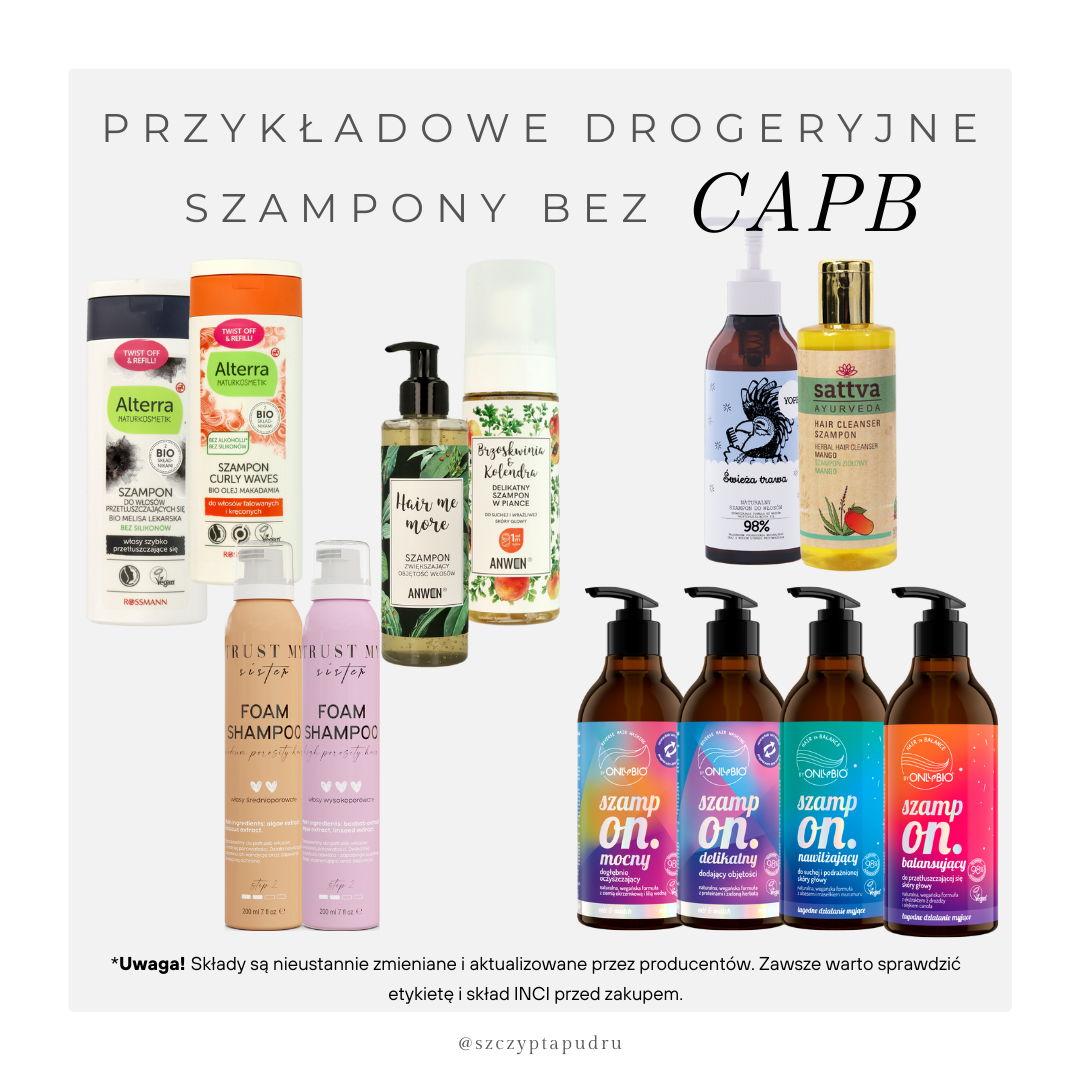 szampon bez capb