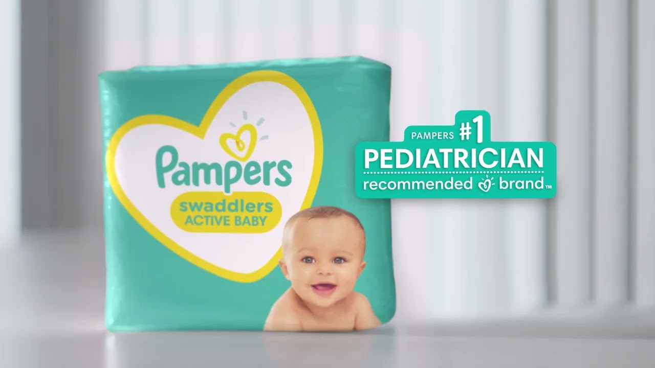 pampers swaddlers youtube