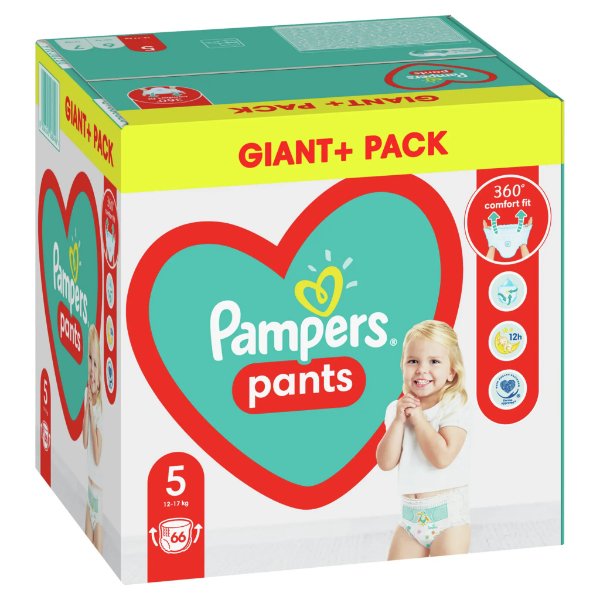 giant pack pampers pants 5