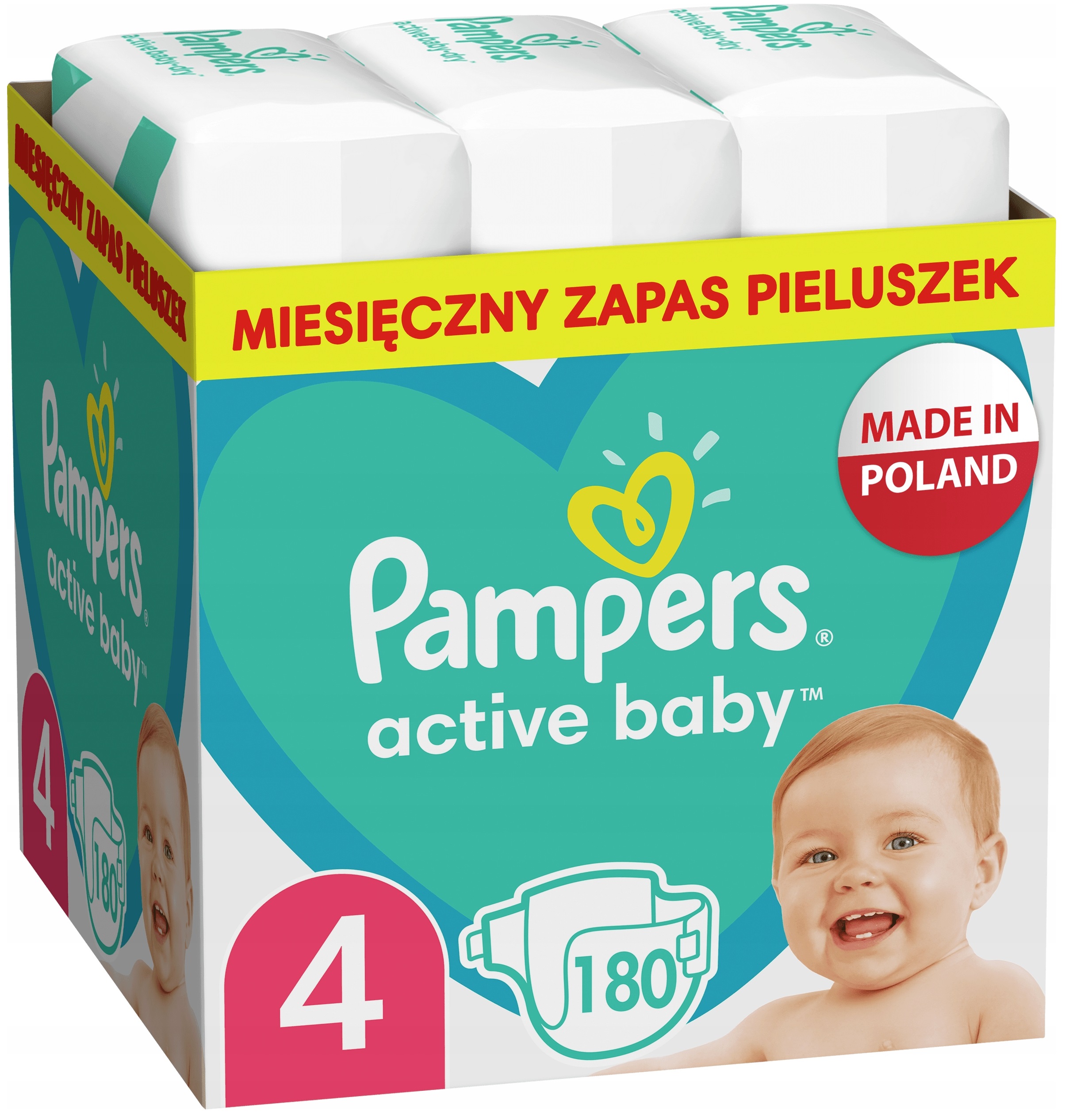 pampers active baby 4 allegro