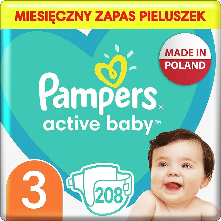 pieluchy pampers rozmiar 3