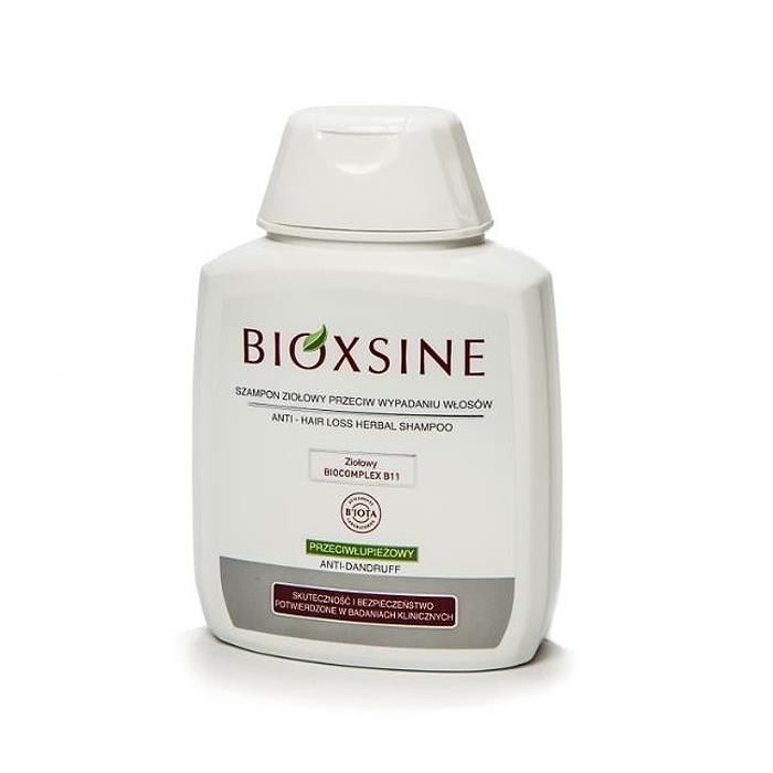 bioxsine ziołowy szampon przeciw wypadaniu włosów 300 ml włosy tłuste