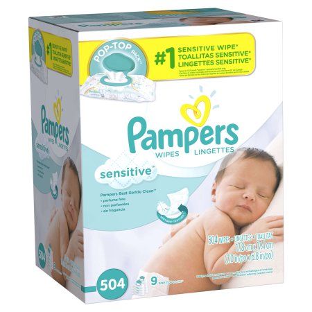 pampers sensitive 504