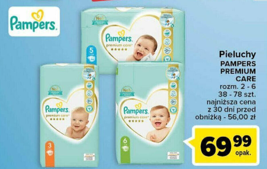 carrefour pampers premium promocja