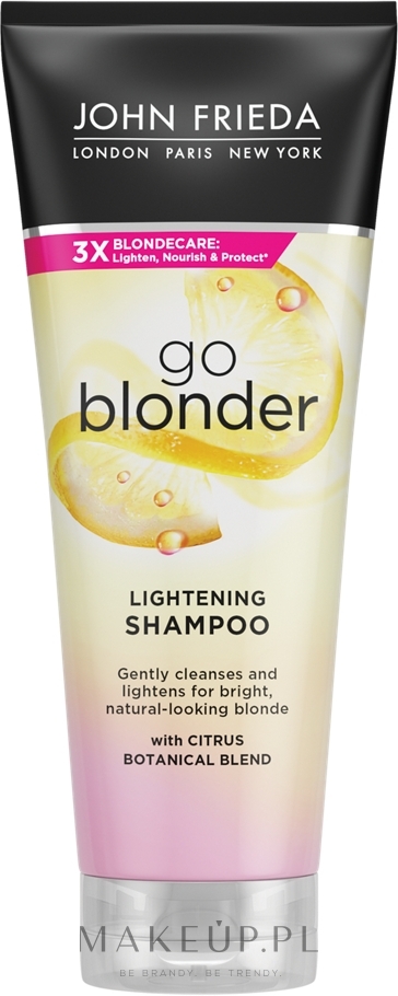 john frieda sheer blonde go blonder lightening szampon rozjaśniający włosy