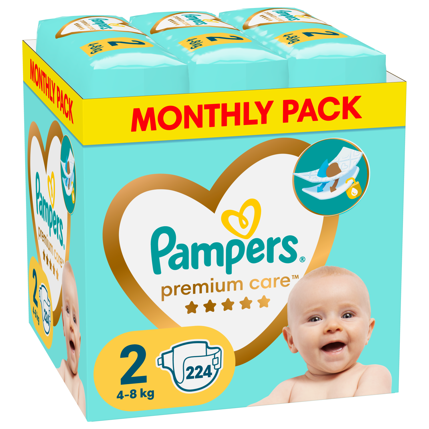 pampers ptemium care 2