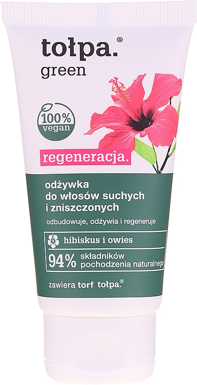 tołpa green odbudowa regenerująca odżywka do włosów zniszczonych