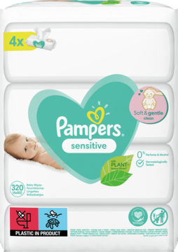 chusteczki pampers sensitive cena rossmann