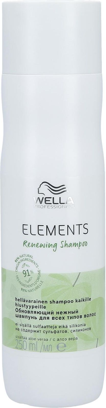 wella elements szampon odbudowujący skład