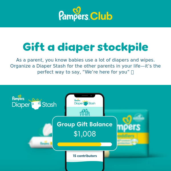 pampers email