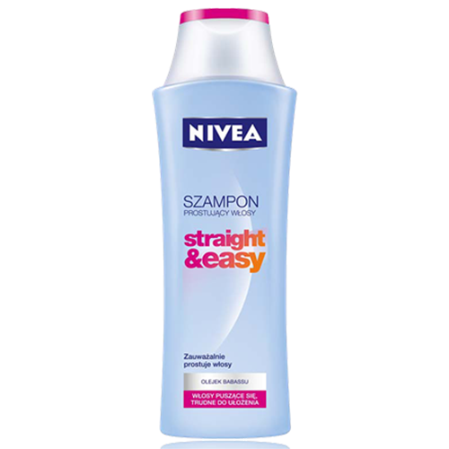 nivea szampon prostująca włosy