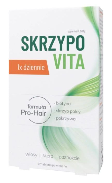 skrzypovita tabletki na włosy szampon