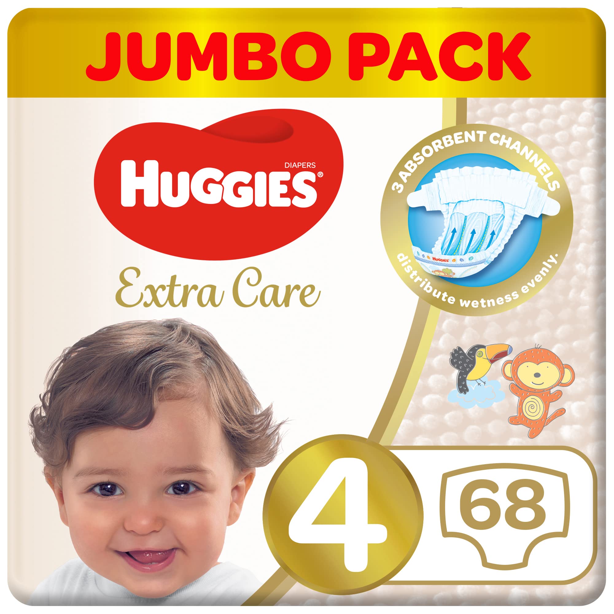 huggies jumbo 4