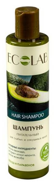 ec lab szampon odżywczy włosy osłabione i łamliwe