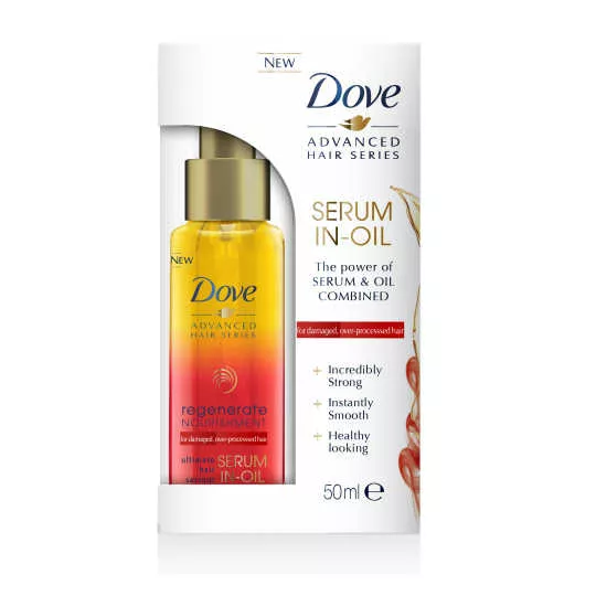 olejek do włosów dove serum opinie