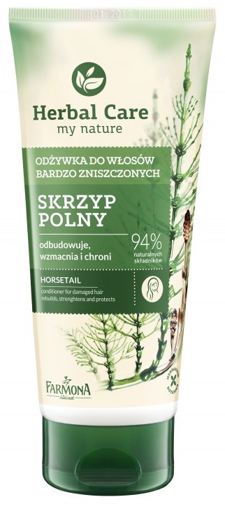 farmona herbal care odżywka do włosów bardzo zniszczonych skrzyp polny