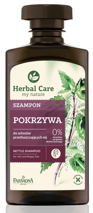 farmona herbal care szampon pokrzywowy 330ml skład