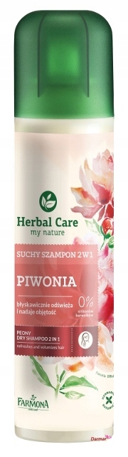 farmona herbal suchy szampon piwonia