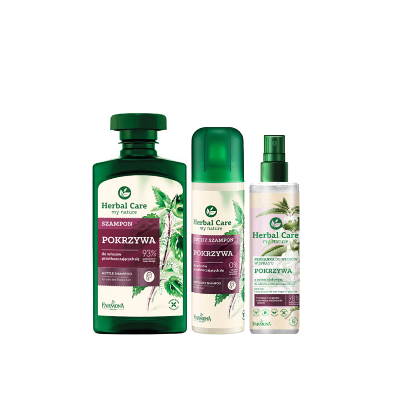 farmona herbal suchy szampon spray pokrzywa