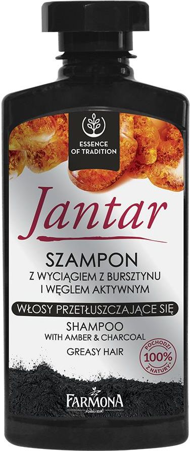 farmona jantar szampon włosy przetłuszczające się 330ml