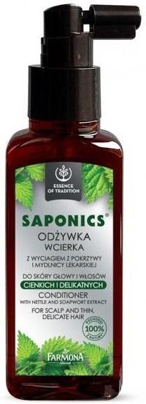 farmona saponics odżywka-wcierka do włosów delikatnych wizaz