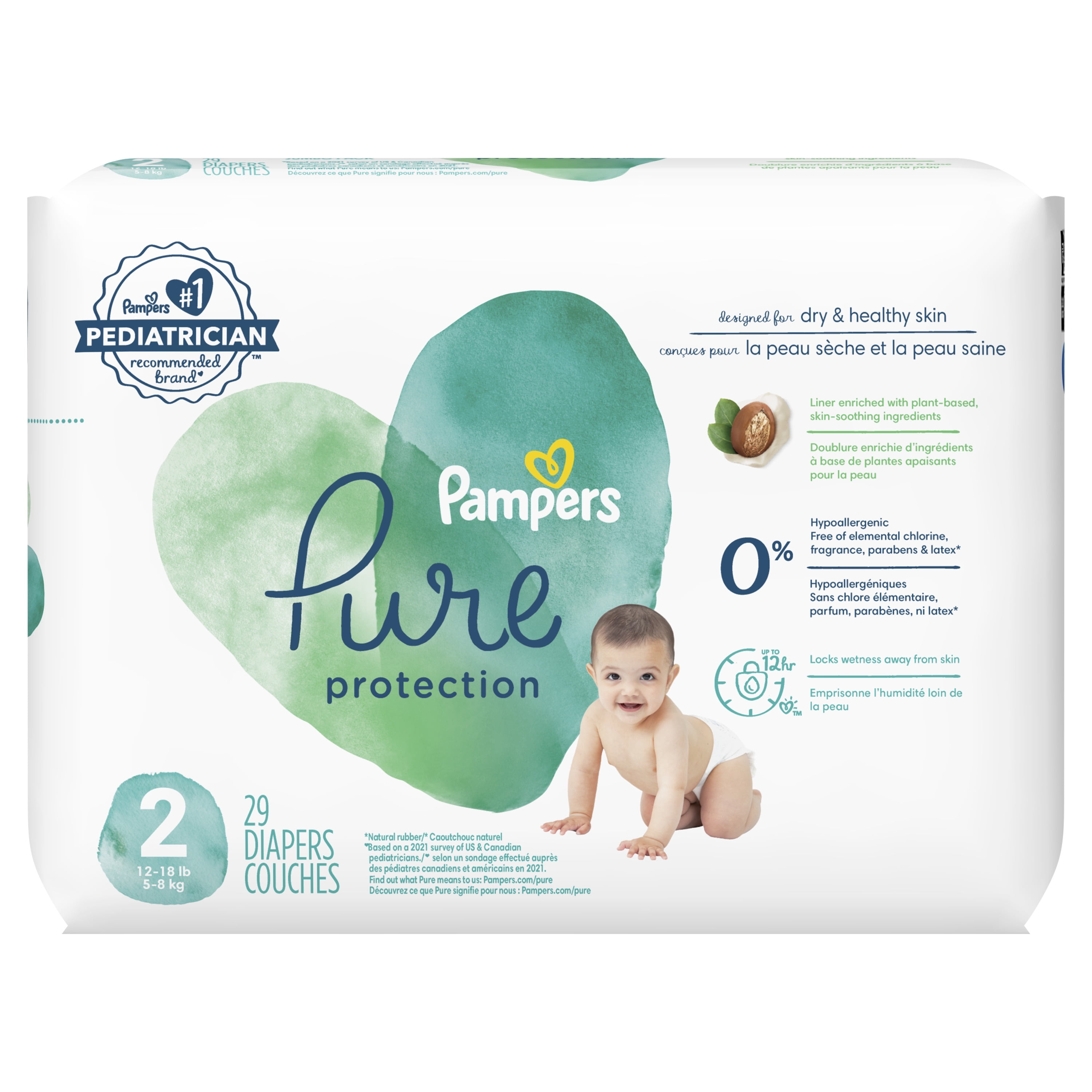 pampers pure 2 akce