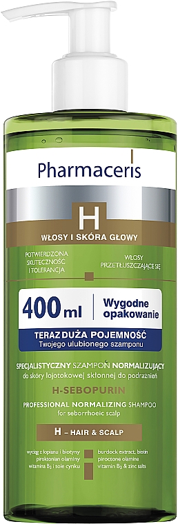 szampon pharmaceris przetluszczajce wlosy