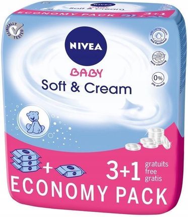 chusteczki nawilżane nivea soft creme opinie